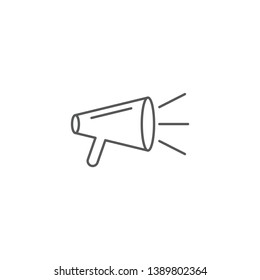 promotion symbol vector icon concept, isolated on white background