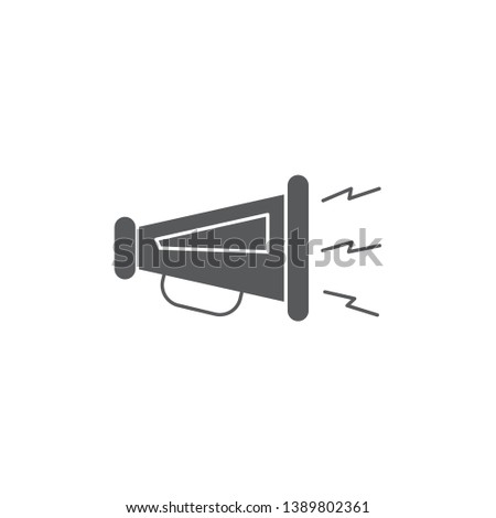 promotion symbol vector icon concept, isolated on white background