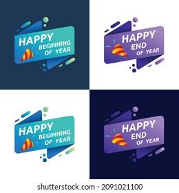 promotion template design, happy discount vector