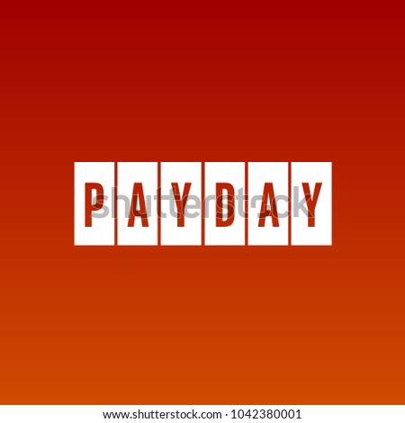 promotion vector background for digital marketing of payday