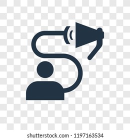 Promotion vector icon isolated on transparent background, Promotion transparency logo concept
