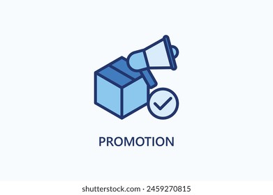 Promotion Vector Icon Or Logo Illustration