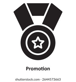 Promotion Vector Icon which can easily modify or edit
