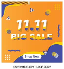 promotion vector illustration, social media post template colorfull background. good for card, web, online shop, business, banner, etc.