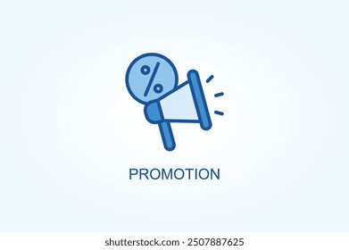 Ilustración De Vector De Promoción O Símbolo De Logotipo