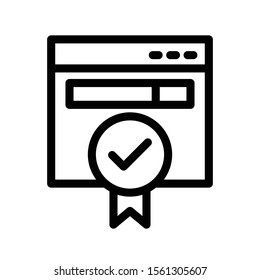 promotion vector thin line icon 