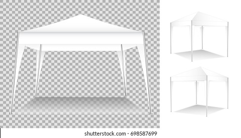 Promotional advertising outdoor event tent , Folding white tent