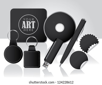 Promotional Business Items EPS 8 vector, grouped for easy editing. No open shapes or paths.