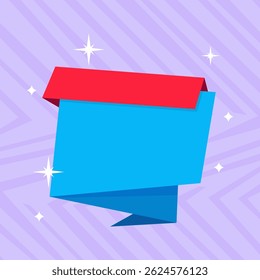 Promotional Discount Banner Design with Blue Balloon and Purple Background for Sales, Offers, and Marketing Promotions