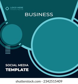 Promotional Editable square social media post and web internet ads. social media concept with trendy Color.
