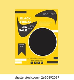 Promotional Flyer Design EPS File fully editable.