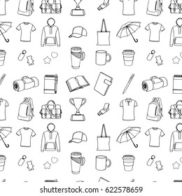 Promotional Gifts Seamless Pattern