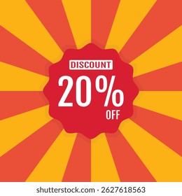 Promotional Graphic for 20% Discount Offer