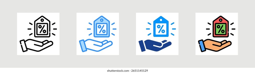 Promotional Icon Collection Set Multiple Style