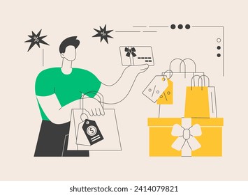 Promotional mix abstract concept vector illustration. Combination of promotional methods, best marketing tool, advertising integration, personal selling strategy, public relations abstract metaphor.