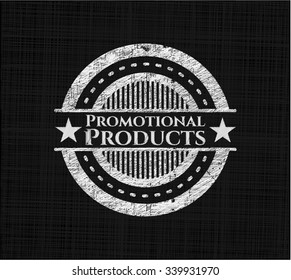 Promotional Products with chalkboard texture