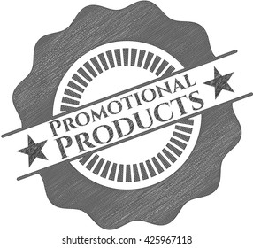 Promotional Products draw (pencil strokes)