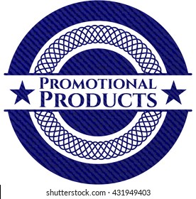 Promotional Products with jean texture