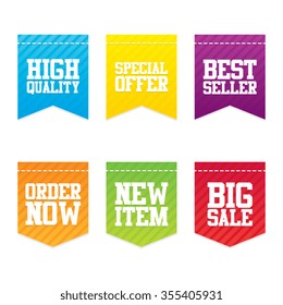 Promotional Ribbon Labels