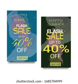 banner web promocional simple vectorial 