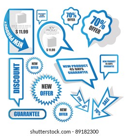 promotional speech bubble templates