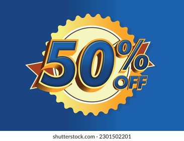 Promotional TAG 50% Off Sale