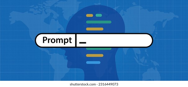 Prompt AI artificial intelligence query input interaction with the language model