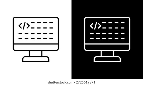 Diseño de conjunto de iconos blancos de contorno de personalización de Instrucción