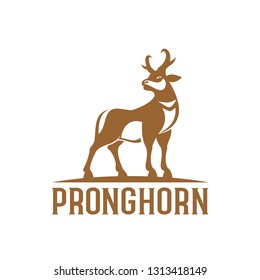 Pronghorn Logo Design