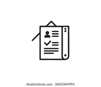proof of concept icon isolated on white background for your web and mobile app.