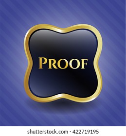 Prueba de la insignia de oro