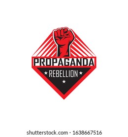 Propaganda emblem  Label  Badge  Logo and design element
