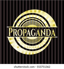 Propaganda gold badge