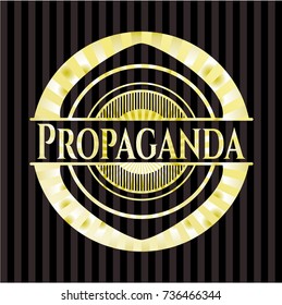 Propaganda gold emblem
