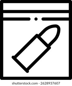 propaganda icon. Thin Linear Style Design Isolated On White Background