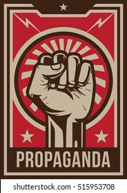 Propaganda Poster, Fist Hand