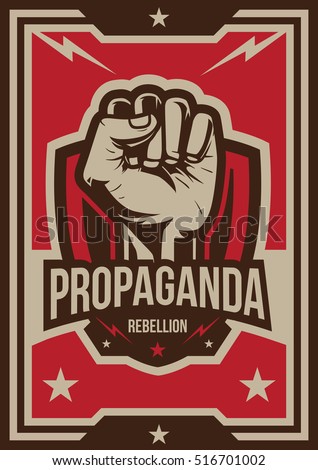 Propaganda Poster, Fist Hand