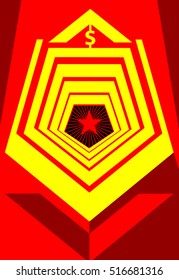 propaganda poster with modern design