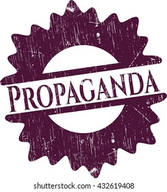Propaganda rubber seal