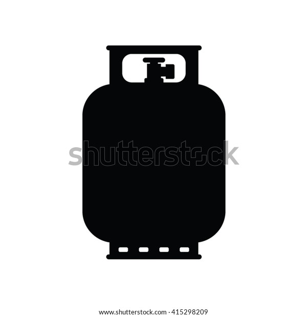 Propane Gas Tank Vector Illustration Stock Vector (Royalty Free ...