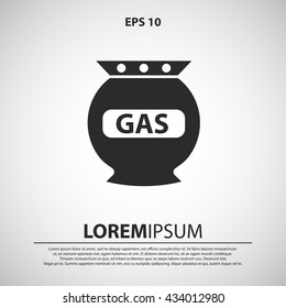 propane icon. propane sign