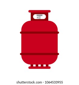 Propane tank vector icon.