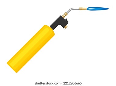 Propane torch - hand tool used for the application of flame in construction and metal-working industries