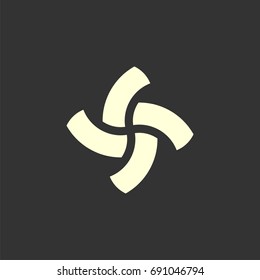 Propeller Abstract Logo Template Illustration Design. Vector EPS 10.