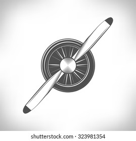 propeller of airplane
