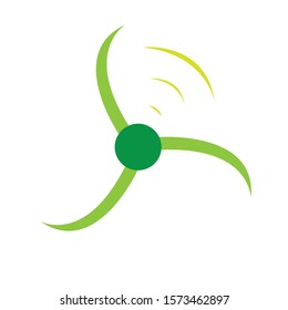 propeller fan vektor air template