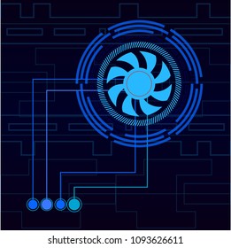 propeller HUD circuit