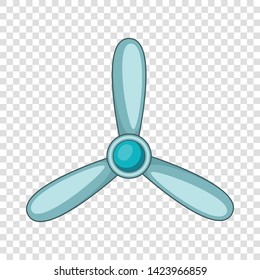 Propeller icon. Cartoon illustration of propeller vector icon for web