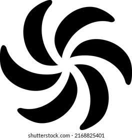 Propeller Icon. Fan Symbol - Vector illustration on white background..eps