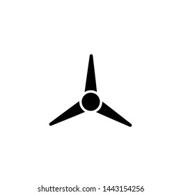 Propeller icon. Isolated design symbol